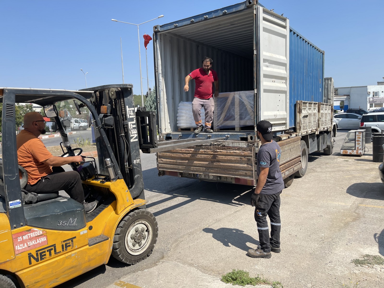 SHIPPING FOAM CUTTING MACHINE TO ISRAEL