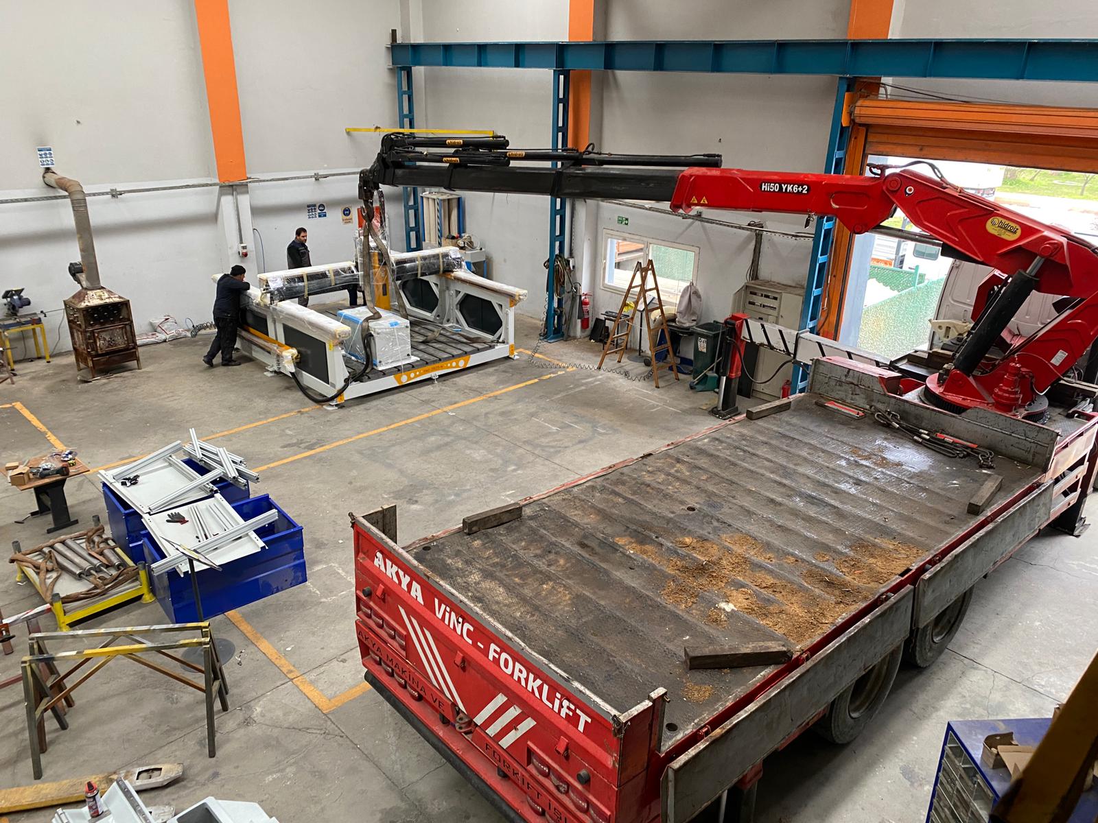 PAC 2825 CNC MODEL MAKİNAMIZ İZMİR'E TESLİM EDİLDİ